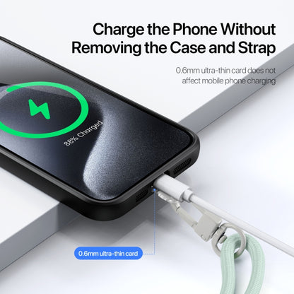 DUX DUCIS Plaz Crossbody Neck Strap Anti-lost Phone Lanyard(Light Green) by DUX DUCIS