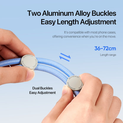 DUX DUCIS Plaz Crossbody Neck Strap Anti-lost Phone Lanyard(Sky Blue) by DUX DUCIS