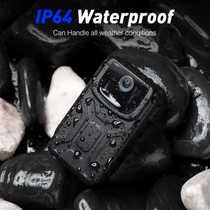 860B 1080P 140 Degree Wide Angle Wearable Portable Mini Camera(Black) by bashfashion