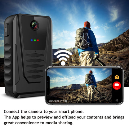 870B 1080P Portable Multifunctional Wearable Camera(Black) by bashfashion