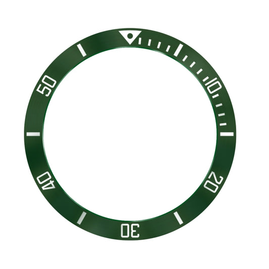 For Samsung Galaxy Watch Ultra 47mm Style B Smart Watch Dial Stainless Steel Bezel Ring Cover(Green) by bashfashion