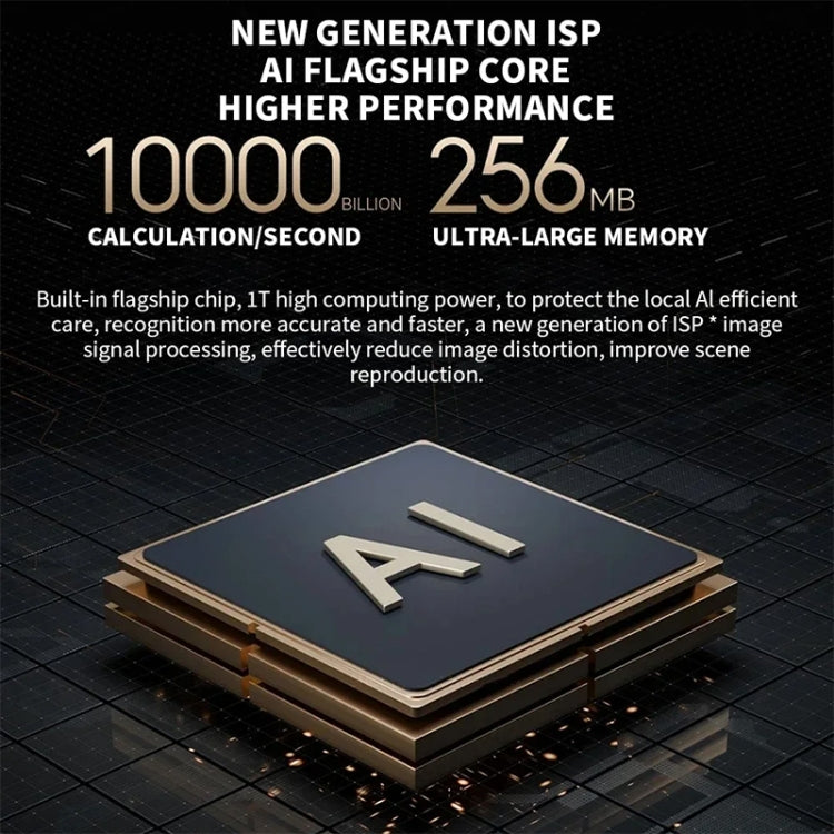 Original Xiaomi Smart Camera C700 4K 360 Viewing Angle Full-Color Night Vision AI Camera, Plug:US Plug by Xiaomi