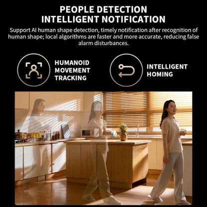 Original Xiaomi Smart Camera C700 4K 360 Viewing Angle Full-Color Night Vision AI Camera, Plug:US Plug by Xiaomi