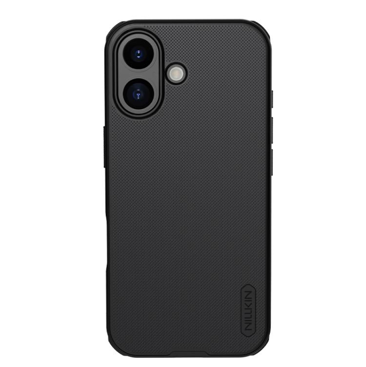 For iPhone 17 NILLKIN Frosted Shield Pro PC + TPU Phone Case(Black) by NILLKIN