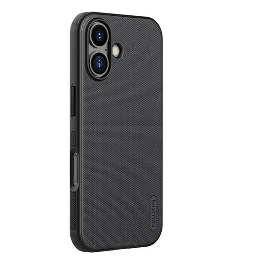 For iPhone 17 NILLKIN Frosted Shield Pro PC + TPU Phone Case(Black) by NILLKIN