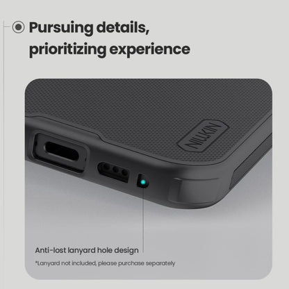 For iPhone 17 NILLKIN Frosted Shield Pro PC + TPU Phone Case(Black) by NILLKIN