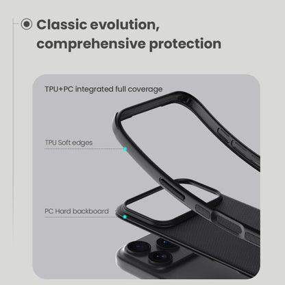 For iPhone 17 Pro NILLKIN Frosted Shield Pro Magnetic Magsafe Phone Case(Black) by NILLKIN