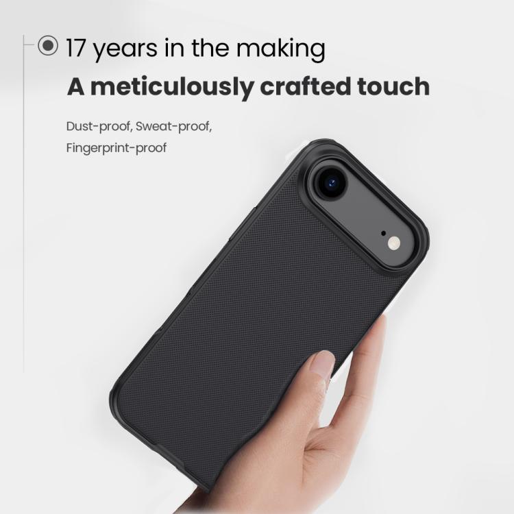 For iPhone Air NILLKIN Frosted Shield Pro Magnetic Magsafe Phone Case(Black) by NILLKIN