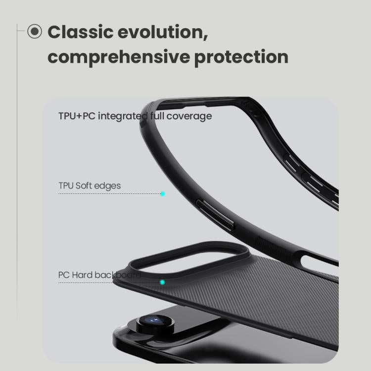 For iPhone Air NILLKIN Frosted Shield Pro Magnetic Magsafe Phone Case(Black) by NILLKIN