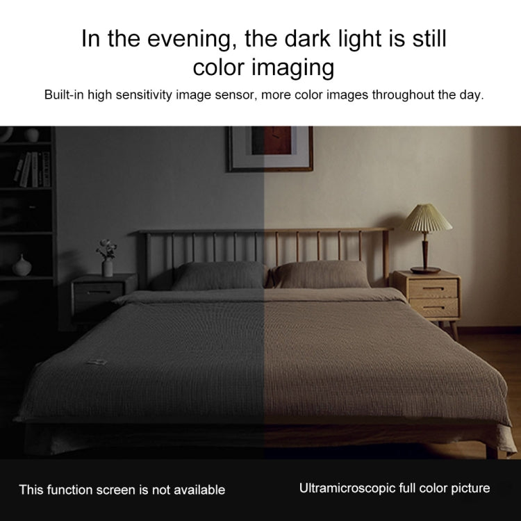 Original Xiaomi Smart Camera C300 Dual Lens Edition 3MP Support AI Detection, US Plug(White) by Xiaomi