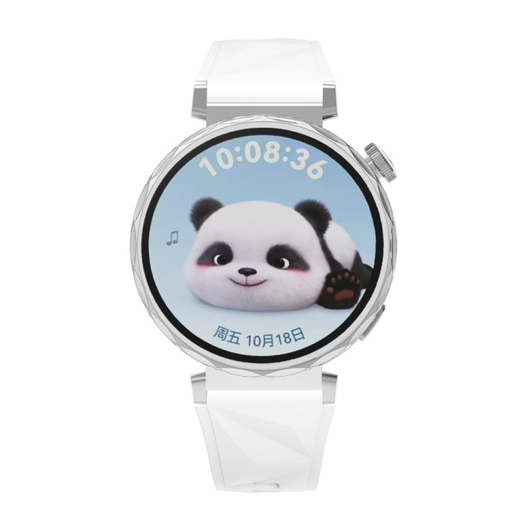 For Huawei Watch GT 5 41mm Official 18mm Silicone Watch Band(White) by bashfashion