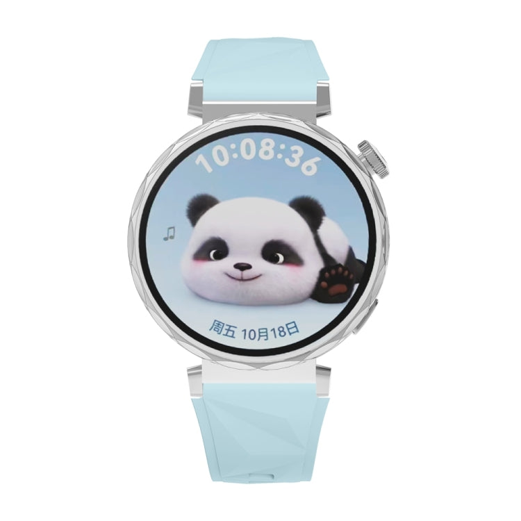 For Huawei Watch GT 5 41mm Official 18mm Silicone Watch Band(Ice Blue) by bashfashion