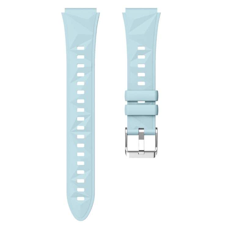 For Huawei Watch GT 5 41mm Official 18mm Silicone Watch Band(Ice Blue) by bashfashion