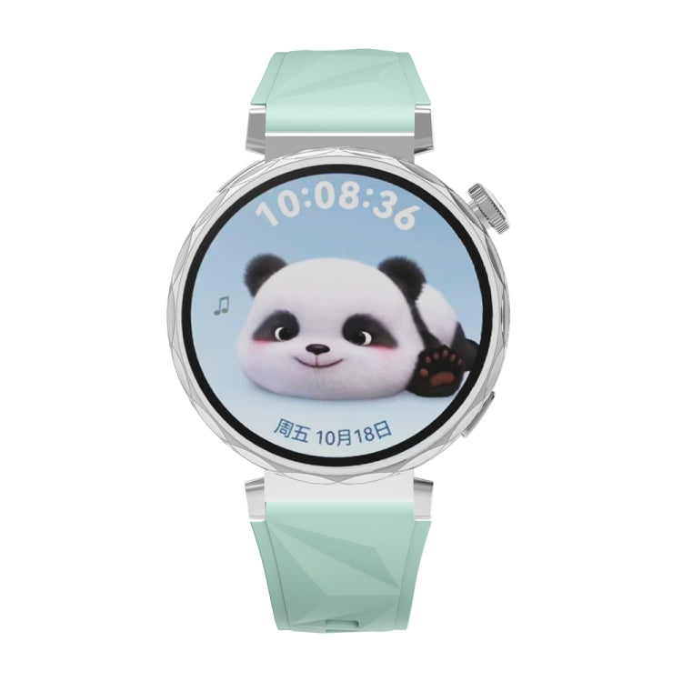 For Huawei Watch GT 5 41mm Official 18mm Silicone Watch Band(Grass Green) by bashfashion