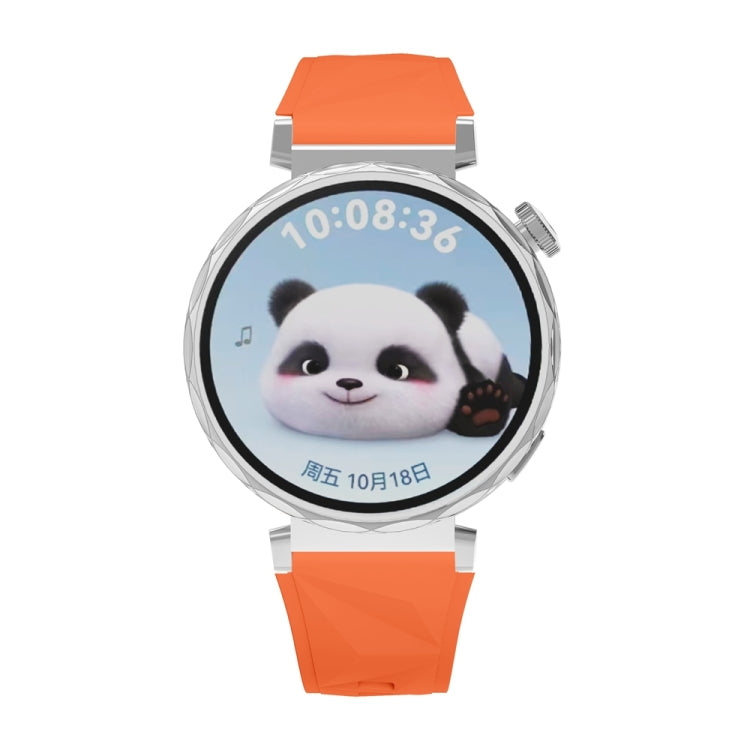 For Huawei Watch GT 5 41mm Official 18mm Silicone Watch Band(Orange) by bashfashion