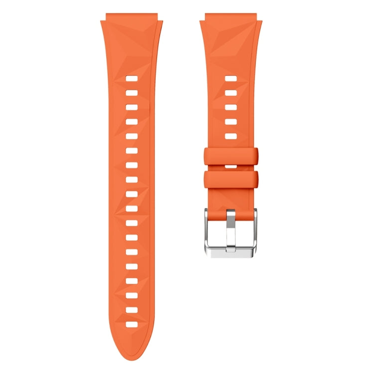 For Huawei Watch GT 5 41mm Official 18mm Silicone Watch Band(Orange) by bashfashion