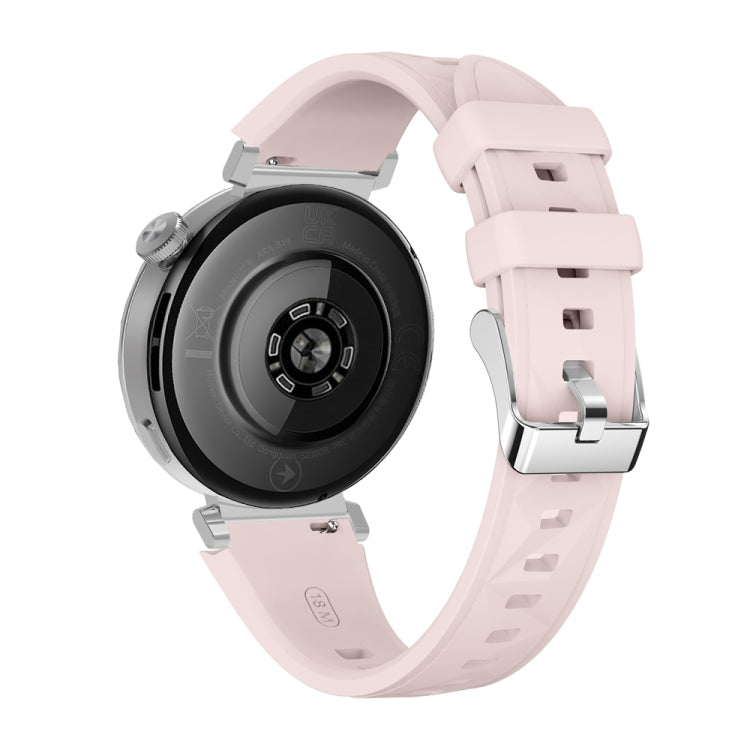 For Huawei Watch GT 5 41mm Official 18mm Silicone Watch Band(Pink) by bashfashion