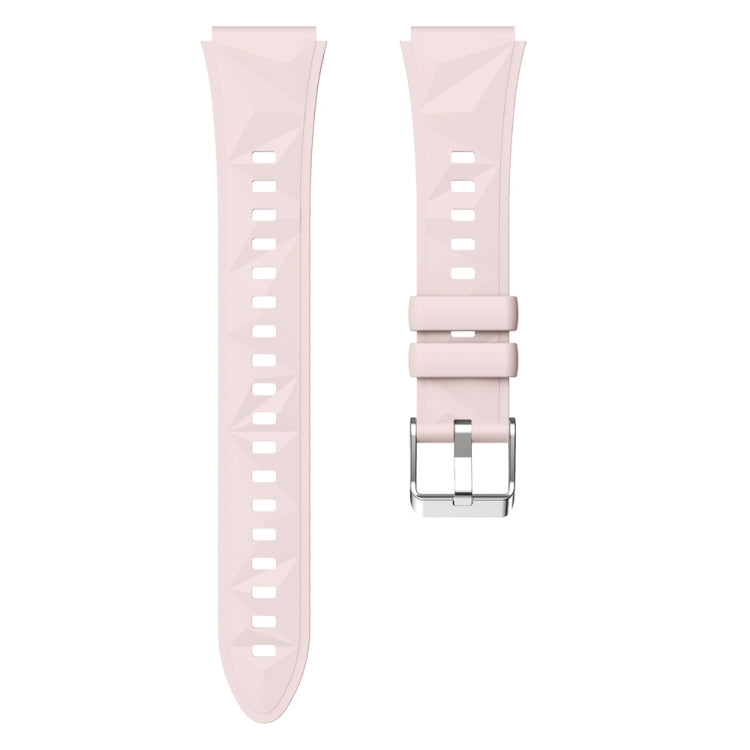 For Huawei Watch GT 5 41mm Official 18mm Silicone Watch Band(Pink) by bashfashion
