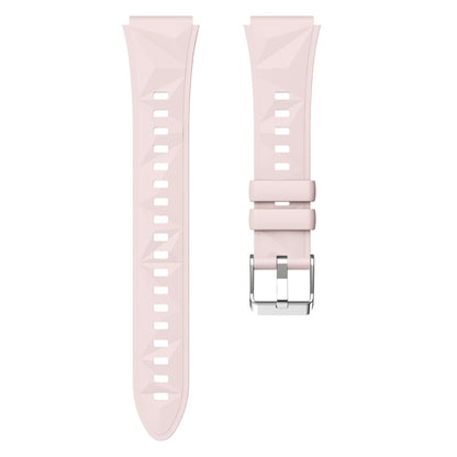 For Huawei Watch GT 5 41mm Official 18mm Silicone Watch Band(Pink) by bashfashion
