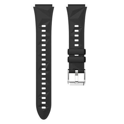 For Huawei Watch GT 5 41mm Official 18mm Silicone Watch Band(Black) by bashfashion