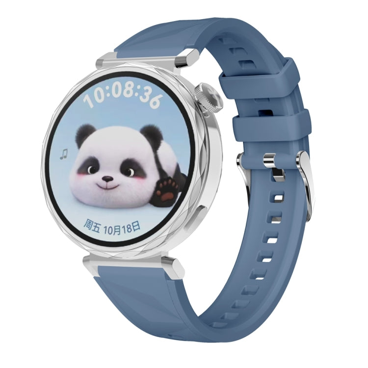 For Huawei Watch GT 5 41mm Official 18mm Silicone Watch Band(Blue) by bashfashion