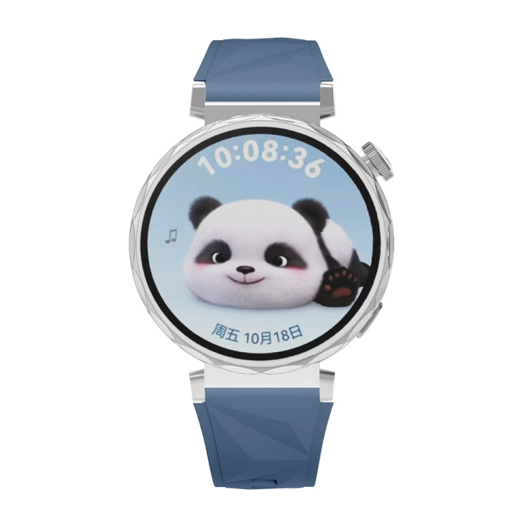 For Huawei Watch GT 5 41mm Official 18mm Silicone Watch Band(Blue) by bashfashion