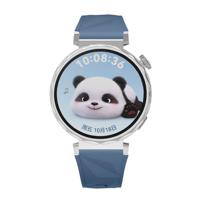 For Huawei Watch GT 5 41mm Official 18mm Silicone Watch Band(Blue) by bashfashion