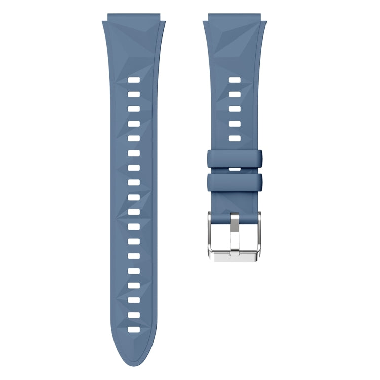 For Huawei Watch GT 5 41mm Official 18mm Silicone Watch Band(Blue) by bashfashion