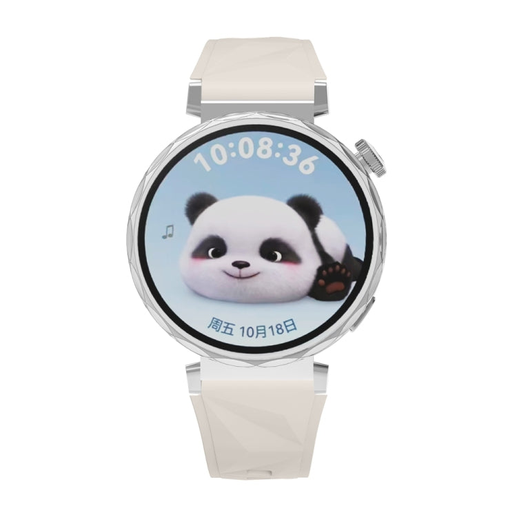 For Huawei Watch GT 5 41mm Official 18mm Silicone Watch Band(Starlight) by bashfashion