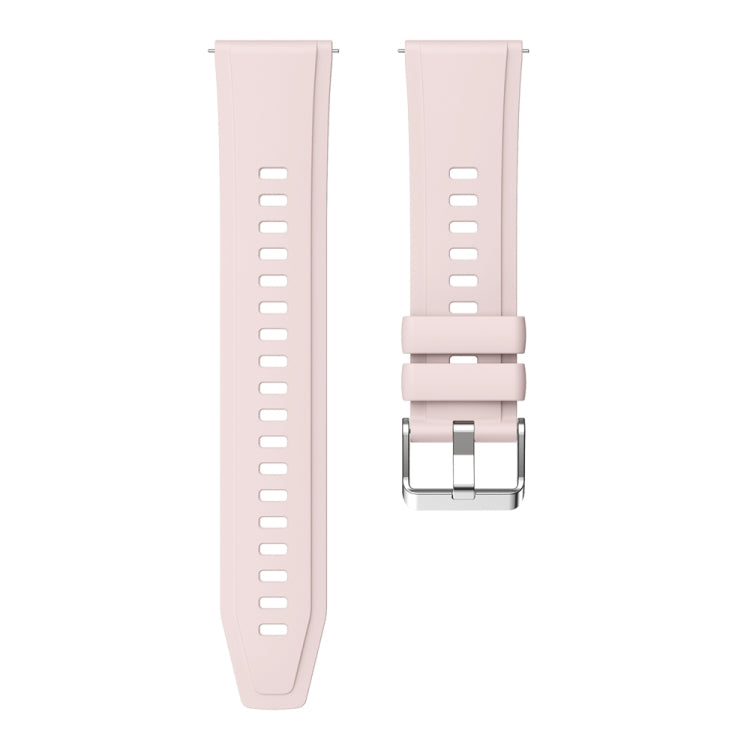 For Huawei Watch GT 5 46mm Official 22mm Silicone Watch Band(Pink) by bashfashion