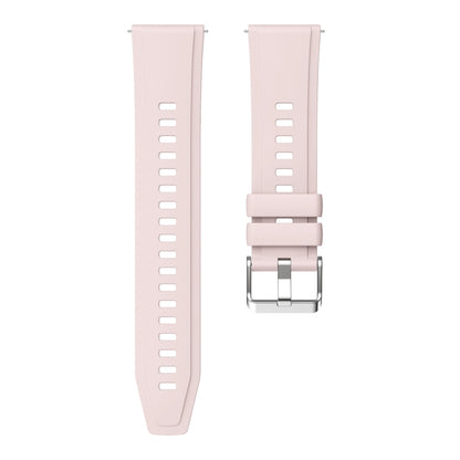 For Huawei Watch GT 5 46mm Official 22mm Silicone Watch Band(Pink) by bashfashion