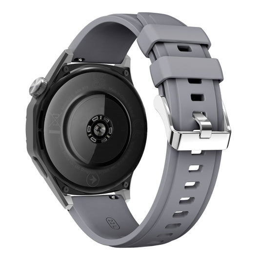 For Huawei Watch GT 5 46mm Official 22mm Silicone Watch Band(Dark Grey) by bashfashion