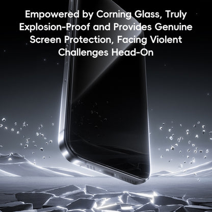 For iPhone 16 Plus Benks King Kong Series Corning Privacy Glass Film by Benks