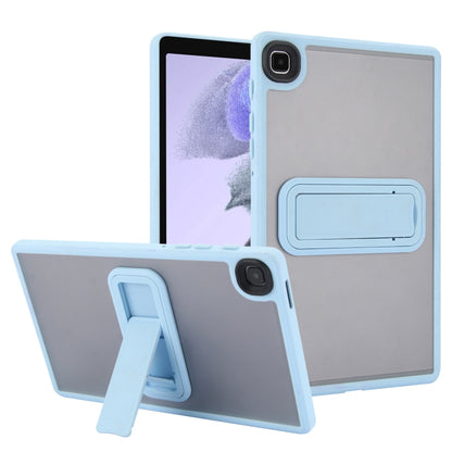 For Samsung Galaxy Tab A7 Lite Skin Feel Holder PC Hybrid TPU Tablet Case(Light Blue) by bashfashion