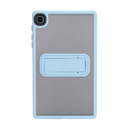 For Samsung Galaxy Tab A7 Lite Skin Feel Holder PC Hybrid TPU Tablet Case(Light Blue) by bashfashion