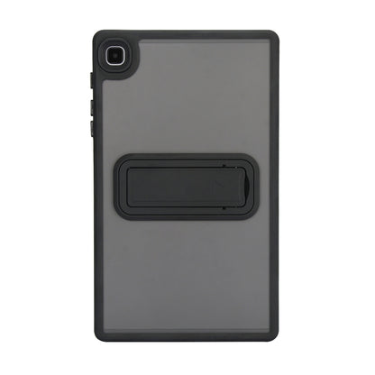 For Samsung Galaxy Tab A11 / A9 Skin Feel Holder PC Hybrid TPU Tablet Case(Black) by bashfashion