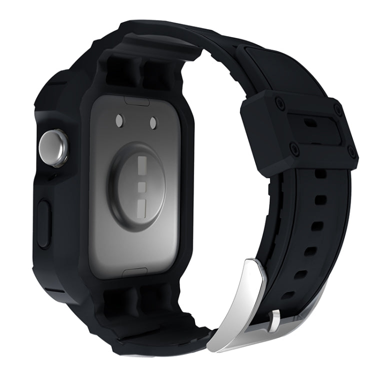 For Huawei Watch Fit3 Integrated TPU Watch Band(Black) by bashfashion