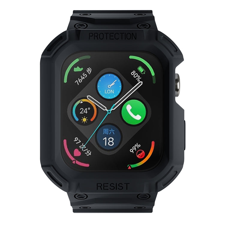 For Huawei Watch Fit3 Integrated TPU Watch Band(Black) by bashfashion