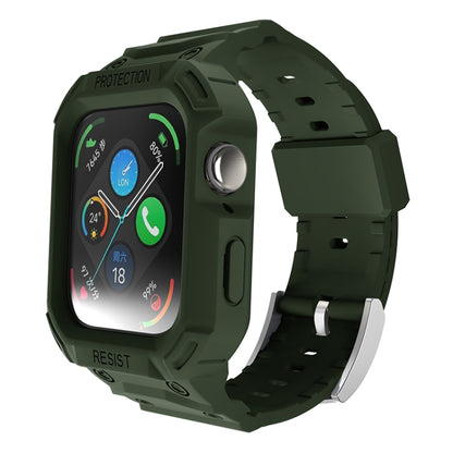 For Huawei Watch Fit3 Integrated TPU Watch Band(Army Green) by bashfashion
