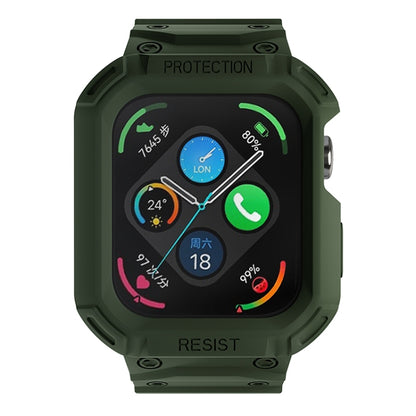 For Huawei Watch Fit3 Integrated TPU Watch Band(Army Green) by bashfashion