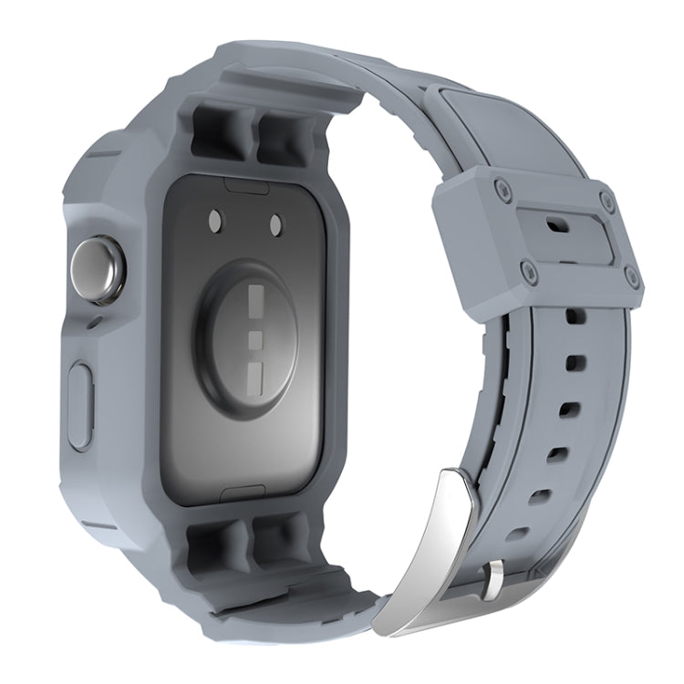 For Huawei Watch Fit3 Integrated TPU Watch Band(Light Grey) by bashfashion