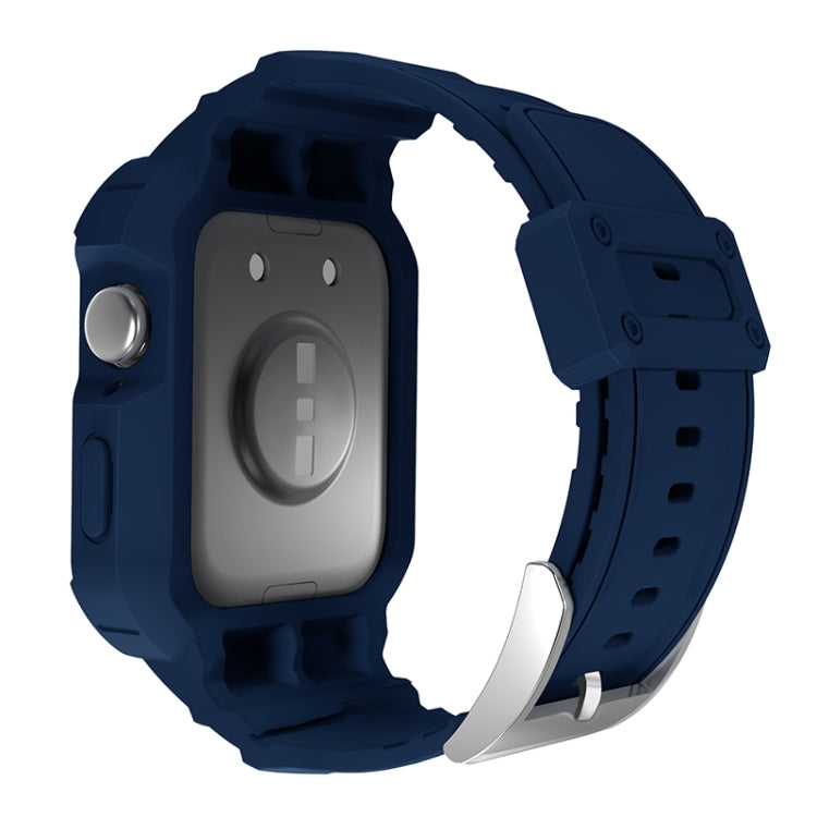 For Huawei Watch Fit3 Integrated TPU Watch Band(Midnight Blue) by bashfashion