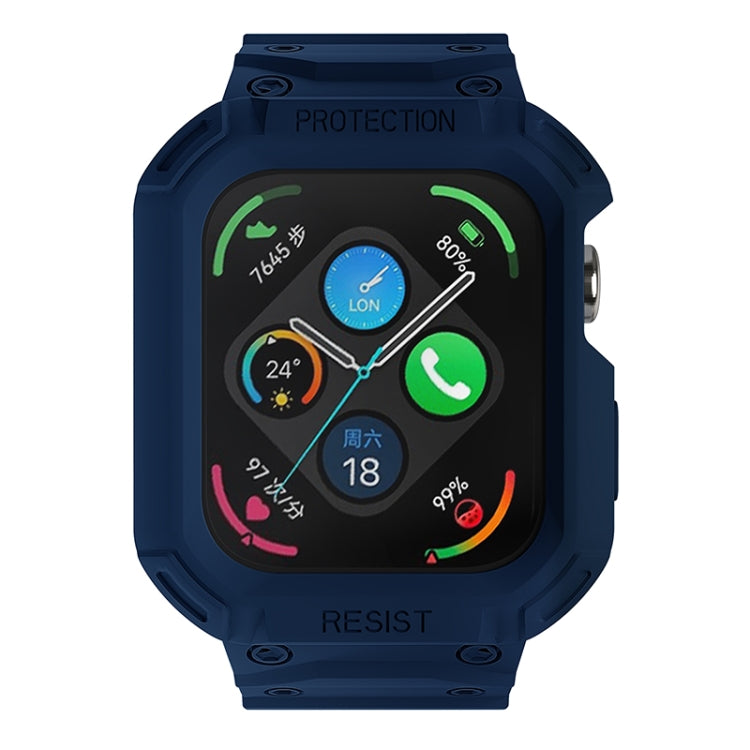 For Huawei Watch Fit3 Integrated TPU Watch Band(Midnight Blue) by bashfashion