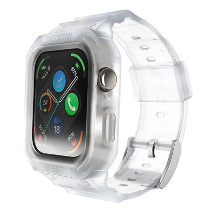 For Huawei Watch Fit3 Integrated TPU Watch Band(Frosted Transparent) by bashfashion