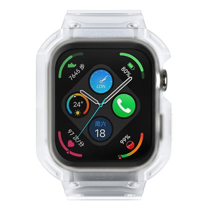 For Huawei Watch Fit3 Integrated TPU Watch Band(Frosted Transparent) by bashfashion