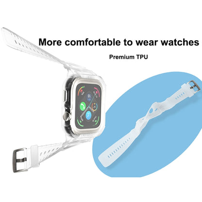 For Huawei Watch Fit3 Integrated TPU Watch Band(Frosted Transparent) by bashfashion