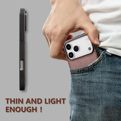 For iPhone 17 Pro AZNS K1 Series Card Slot Business Phone Case(Black) by AZNS