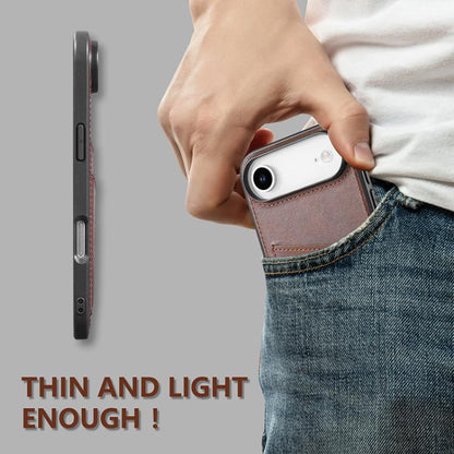 For iPhone Air AZNS K1 Series Card Slot Business Phone Case(Brown) by AZNS