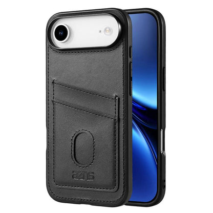 For iPhone Air AZNS K1 Series Card Slot Business Phone Case(Black) by AZNS
