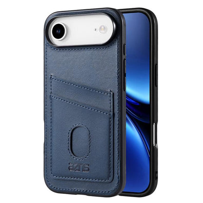 For iPhone Air AZNS K1 Series Card Slot Business Phone Case(Blue) by AZNS